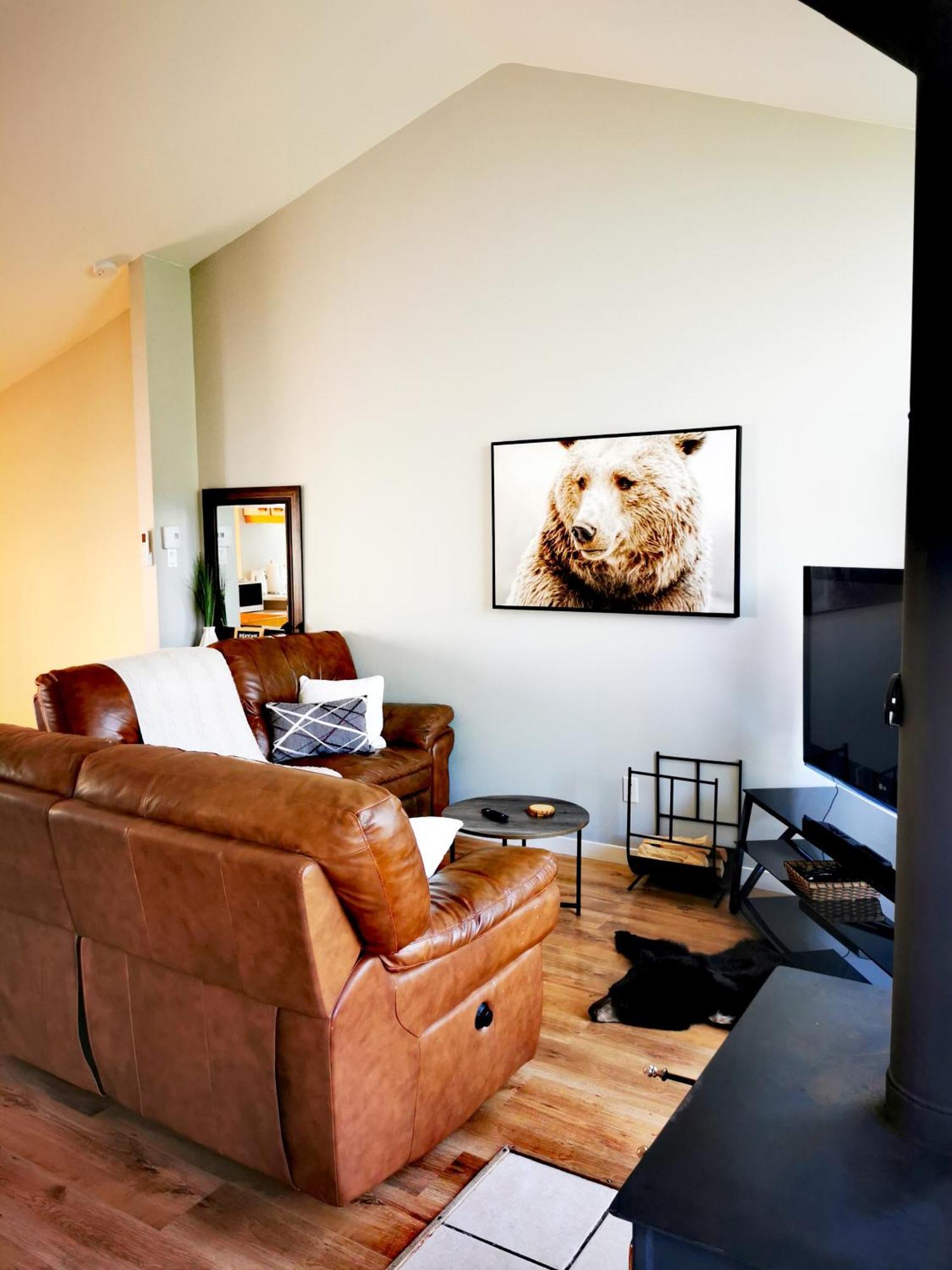 Condo Sur 2 Niveaux Avec Magnifique Vue Sur La Montagne Stoneham Kültér fotó